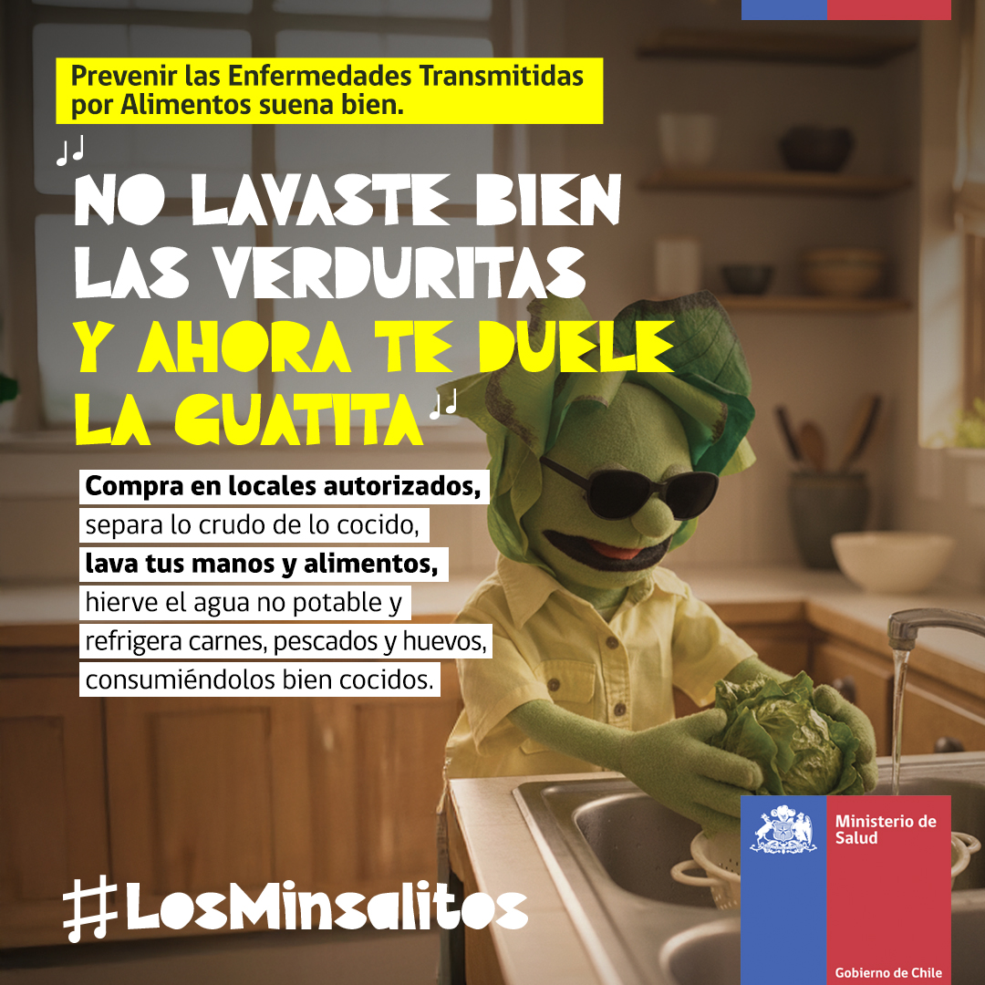 Pieza ETA: lavado de verduras y prevención de ETA